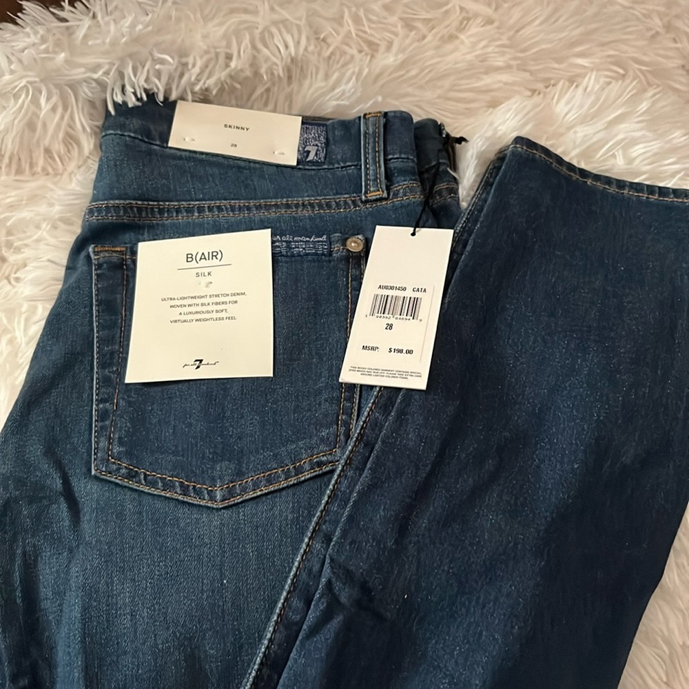 7 for all Mankind skinny jeans